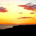 sunset at Aran Islands